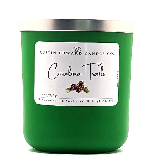 Carolina Trails Handmade Coconut Soy 3-Wick 13oz Candle