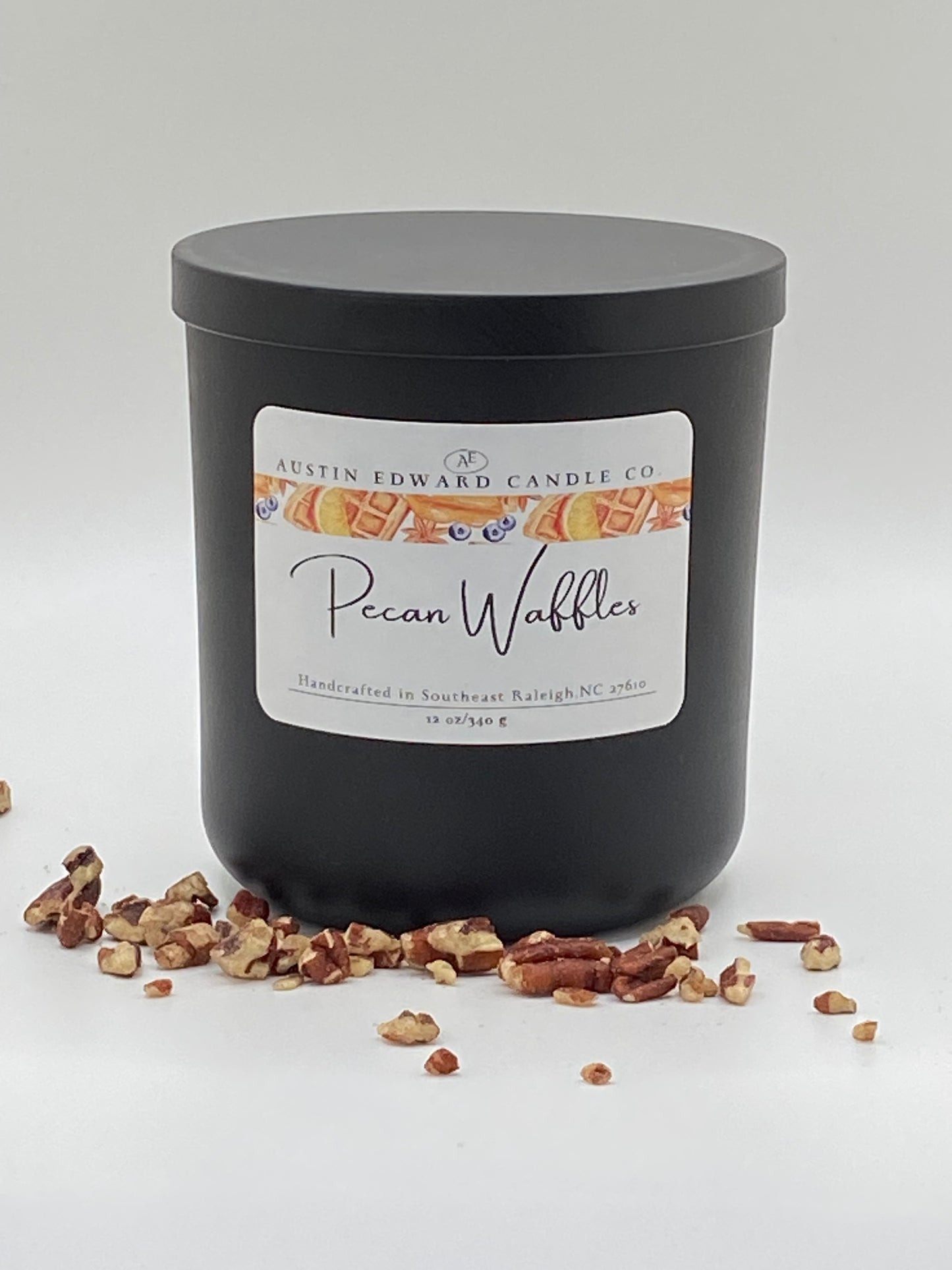 Pecan Waffle Handmade Coconut Soy 3-Wick Candle