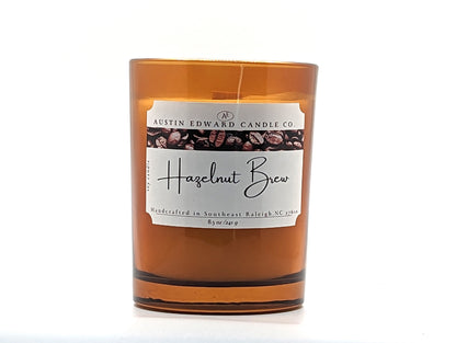 Hazelnut Brew Handmade Coconut Soy Wooden-Wick Candle