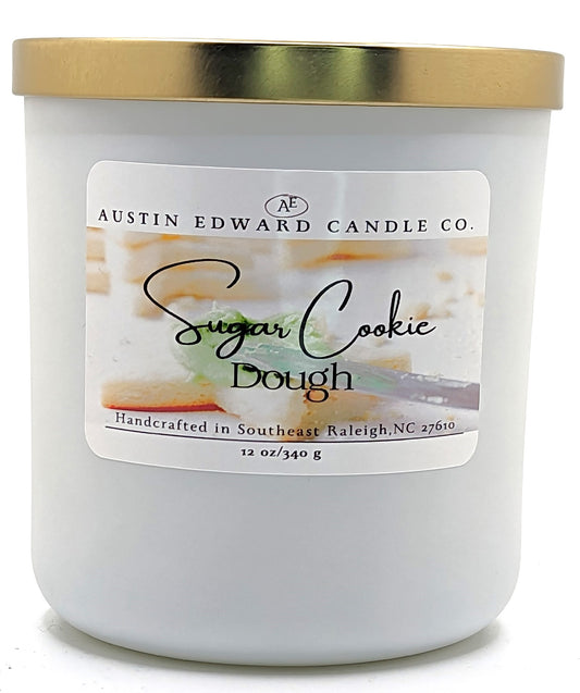 Sugar Cookie Handmade Coconut Soy 3-Wick Candle