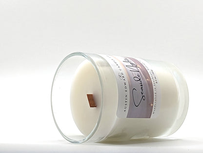 Seaside Nights Handmade Coconut Soy Wooden-Wick Candle