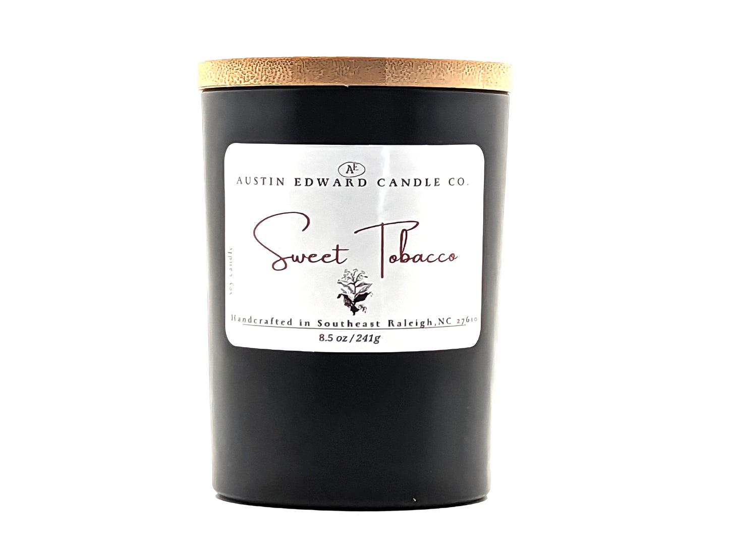 Sweet Tobacco Handmade Coconut Soy Wooden-Wick Candle